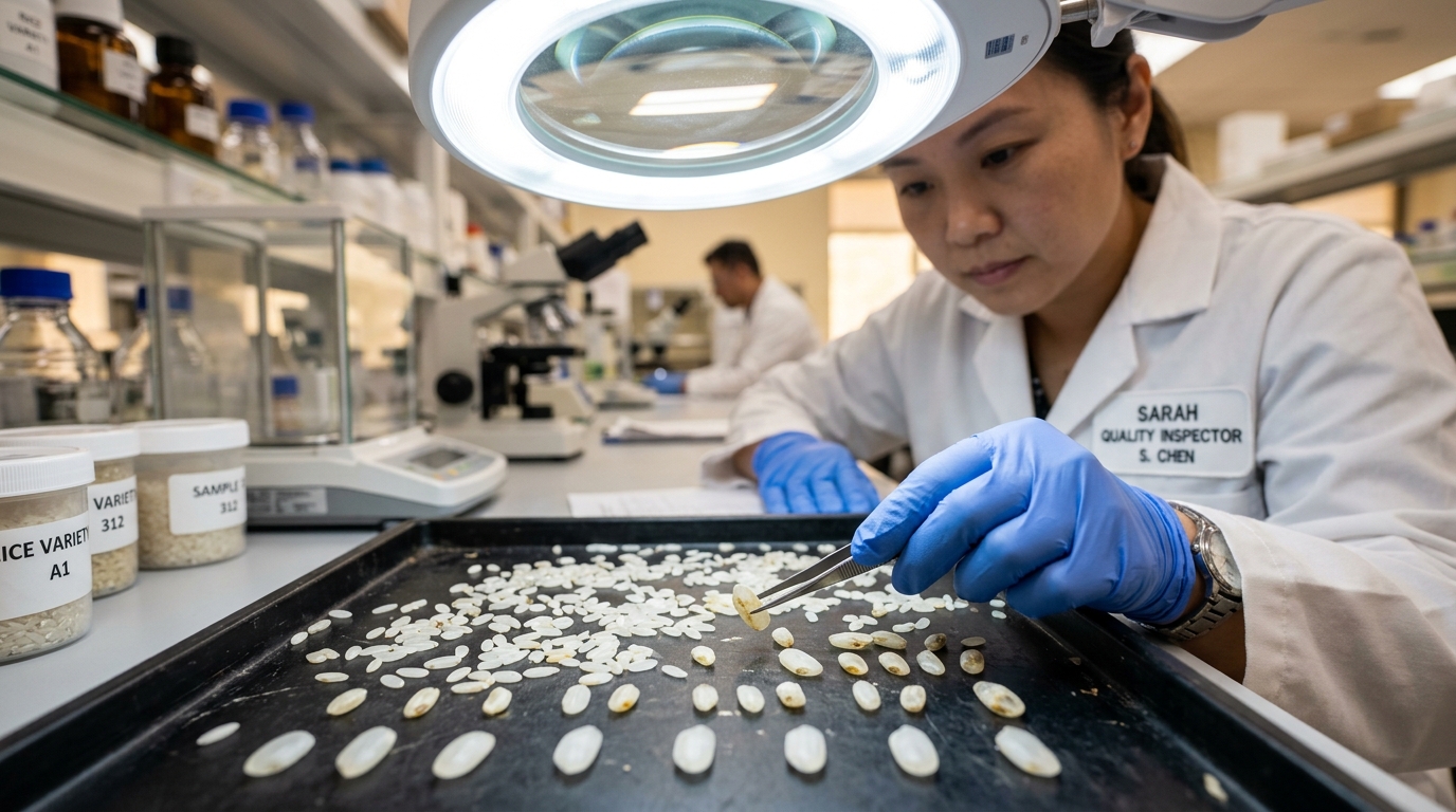 Rice Grain Defects: The Quality Inspector’s View